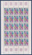 COTE 550 € - YVERT N° 261 Et 262 N** - EUROPA 1977en FEUILLE - ANDORRE - SCAN RECTO-VERSO = SANSURPRISE - Blocks & Sheetlets