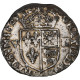 France, Henri IV, 1/8 Écu De Béarn, 1609, Morlaas, Très Rare, TTB, Argent - 1589-1610 Hendrik IV