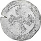 France, Henri III, Franc Au Col Plat, 1577, Paris, TB+, Argent, Gadoury:496 - 1574-1589 Enrico III