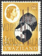 SWAZILAND 1962 QEII ½c Black, Brown & Yellow-Brown SG90 Used - Swasiland (...-1967)