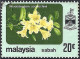 MALAYSIA SABAH 1979 20c Multicoloured, Flowers SG450 FU - Malaysia (1964-...)