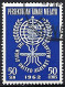 MALAYAN FEDERATION 1962 50c,Ultramarine, Malaria Education SG25 FU - Malaysia (1964-...)