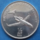 NORTH KOREA - 1/2 Chon 2002 "Jet Airliner" KM# 194 Democratic Peoples Republic (1948) - Edelweiss Coins - Korea, North