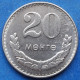 MONGOLIA - 20 Mongo 1981 KM# 32 Peoples Republic (1924-1992) - Edelweiss Coins - Mongolië