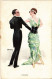 PC ARTIST SIGNED, USABAL, FURLANA, GLAMOUR COUPLE, Vintage Postcard (b51197) - Usabal