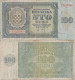Croatia 100 Kuna 1941 P-2a Banknote Europe Currency Croatie Kroatien #5321 - Kroatien