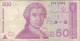 Croatia 500 Dinara 1991 P-21a Banknote Europe Currency Croatie Kroatien #5328 - Croatie