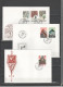 Delcampe - Liechtenstein 1978-1992 - Collezione Di 100 FDC + 12 Cartoline Natalizie Delle Poste           (g6995) - Verzamelingen