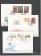 Delcampe - Liechtenstein 1978-1992 - Collezione Di 100 FDC + 12 Cartoline Natalizie Delle Poste           (g6995) - Verzamelingen