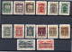 Fiume (Italy) 1924 Set Overprinted "Regno D'Italia" Stamps (Michel 182/95) Used - Andere & Zonder Classificatie