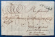 LETTRE 1799 Pour  1 Militaire Marque " P.92.P / GAND " (Ht 47 Indice 15) Pour Le HAVRE + PPPP En Port Payé 3 Au Dos TTB - 1794-1814 (Période Française)