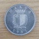 Malta, Year 1991, Used, 25 Cents - Malte