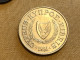 Münze Münzen Umlaufmünze Zypern 5 Cents 1991 - Chypre