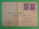 AW0 OUBANGUI CHARI   BELLE  LETTRE  1931 LIBREVILLE A BORDEAUX FRANCE   + BLOC DE 4TP AEF BAKALOI +AFF.  INTERESSANT+++ - Storia Postale