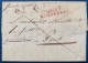 LETTRE Port Payé 16 NOV 1798 Marque Rouge " P.94.P / BRUXELLES " (Ht 49 Indice 15) + PP Bonnet Phrygien Pour PARIS TTB - 1794-1814 (Periodo Francese)
