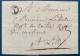 LETTRE 5 Mai 1777 Marque Ronde " T " De TOURNAI (Ht 18 Indice 12) + Taxe 3 Pour LILLE TTB - 1714-1794 (Austrian Netherlands)
