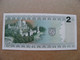 UNC Banknote Lithuania 2 Litai Litas 1993 Pick 54 UNC Series DAA Prefix Valancius Trakai Castle - Lituania