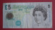 Banknotes United Kingdom, British Overseas Territories And Crown Dependencies  England 5 Pounds - Elizabeth II - 5 Pond