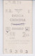 TICKET  - ITALIE  - METRO CHEMIN DE FER TRAMWAY - F.S. BRESCIA CREMONA 1800  LIRE - 2° CLASSE VALABLE POUR 3 COMPRESO - Europe