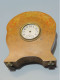 Delcampe - -ANCIENNE PENDULETTE A POSER BOIS ART NOUVEAU MODERNA Goût MAJORELLE Grenier   E - Clocks