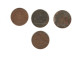 66/ Belgique : 4 X 2 Centimes : Léopold 1er (3) - Léopold II (1) - 2 Cents