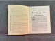 Soulac Sur Mer Fascicule Du Syndicat D'initiative Guide Pour 1915 Horaires Des Marées  Gironde - Aquitaine