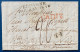 Lettre 25 NOV 1827 Marque De CADIZ Pour NICE état SARDE /ITALIE Marque " ESPAGNE PAR BAYONNE "+ TF + Taxe 20 TTB - ...-1850 Prephilately