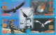 PUZZLE DE 4 TARJETAS DE MALTA DE PAJAROS (BIRD-PAJARO-OWL-CHOUETTE-BUHO) - Malte