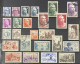 1945 (°) Oblitérés Année Complète YT 669 à 747 - 85+1 Valeurs (côte 45 €) France – 6bleu - 1940-1949