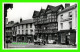 LUDLOW, SHROPSHIRE, UK - THE FEATHERS HOTEL - ANIMATED PEOPLES & OLD CARS - WALTER SCOTT - - Shropshire