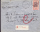 Belgian Congo Air Mail Registered Recommandé Label BUNIA 1952 Cover Brief Lettre CHICAGO United States 20 Fr. Mask - Brieven En Documenten