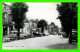 BALA, NORTH WALES - HIGH STREET - ANIMATED WITH OLD CARS - DENNIS & SONS LTD  - REAL PHOTOGRAPH - - Merionethshire