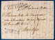 Lettre 6 Juin 1807 Marque LISBOA Noire Pour CHARTRES / FRANCE + Marque " ESPAGNE PAR BAYONNE " + Taxe 15  TTB - ...-1853 Prephilately