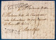 Lettre 6 Juin 1807 Marque LISBOA Noire Pour CHARTRES / FRANCE + Marque " ESPAGNE PAR BAYONNE " + Taxe 15  TTB - ...-1853 Prefilatelia