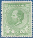 Suriname 1873 3 C Perf 14 Kleine Gaten M Unused No Gum, Small Perforation Holes - Suriname ... - 1975