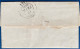 Lettre Fevr 1850 D'Arnita Boite Rurale " S " Rouge + T15 De St Jean Pied De Port Pour OLORON T14 En Arrivée + Taxe 2 TTB - ...-1853 Prefilatelia