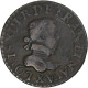 France, Louis XIII, Double Tournois, 1616, Amiens, 3rd Type, TB+, Cuivre - 1610-1643 Louis XIII Le Juste