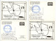 Antarctica And The Falkland Islands 1993 6 Postcards M.V. Northern Ranger Ship Expedition - Islas Malvinas