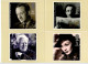 Great Britain 1985 5 Mint PHQ Postcards, Set 87, 20th Century Film Stars & Directors - PHQ Cards