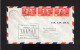 15499-NOUVELLE CALEDONIE-AIRMAIL COVER NOUMEA To MATAUTU(wallis Futuna)1947.WWII.ENVELOPPE.New Caledonia.FRENCH COLONIES - Covers & Documents