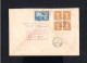 15444-CANADA-REGISTERED COVER NORTH  BATTLEFORD To LAUSANNE (switzerland) 1938.WWII.busta.Enveloppe RECOMMANDE.BRIEF. - Covers & Documents