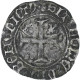 France, Charles VI, Blanc Guénar, 1411-1420, La Rochelle, 4th Emission, Billon - 1380-1422 Carlos VI El Bien Amado