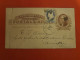 USA - Entier Postal + Complément Pour La France En 1886 - Pli Important à Gauche - D 99 - ...-1900