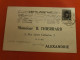 Egypte - Carte Commerciale De Alexandrie Pour Alexandrie En 1935 - D 119 - Cartas & Documentos