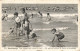 BELGIQUE - Blankenberge - Les Vagues Ont Vaincu Le Fort - Enfants Dans La Mer - Carte Postale - Blankenberge