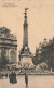 BELGIQUE - Bruxelles - Monument Anspach - Animé - Carte Postale Ancienne - Monumenti, Edifici