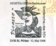 527  Picasso: Oblitération Temp. D'Autriche, 1996 -  Modern Art Special Cancel From Austria - Picasso