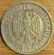 ALLEMAGNE 1 Mark 1950 D MUNICH KM#110 TYPE A TTB - 1 Marco