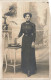 MODE - Femme - Portrait - Carte Postale Ancienne - Moda