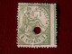 1 è République  // ESPAGNE  --1874   Allégorie De La Justice  1 P Vert -percé D'un Trou  Cote 6  Euro - Neufs